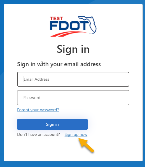 Sign In Page